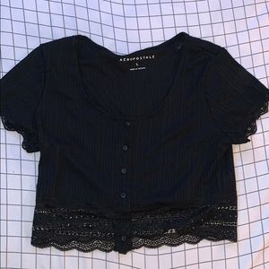 Cropped short sleeve